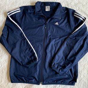 adidas zippered jacket